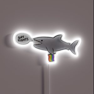 Gay Rights RGB Neon Sign Gay Rights RGB Neon Sign