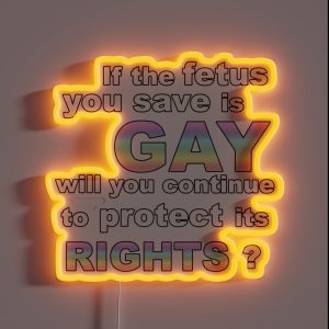 Gay Rights RGB Neon Sign