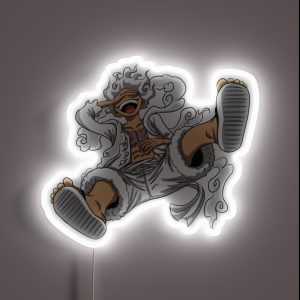 Gear 5 Luffy One Piece RGB Neon Sign
