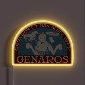 Genaros Pilsner Bier RGB Neon Sign