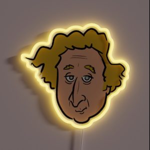 Gene Wilder RGB Neon Sign