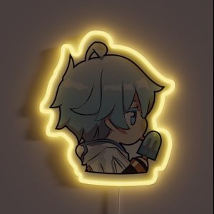 Genshin Chongyun Ice Cream RGB Neon Sign Genshin Chongyun Ice Cream RGB Neon Sign