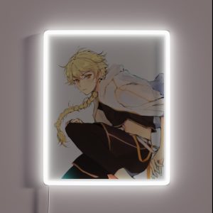 Genshin Impact Aether Fan Art RGB Neon Sign Genshin Impact Aether Fan Art RGB Neon Sign