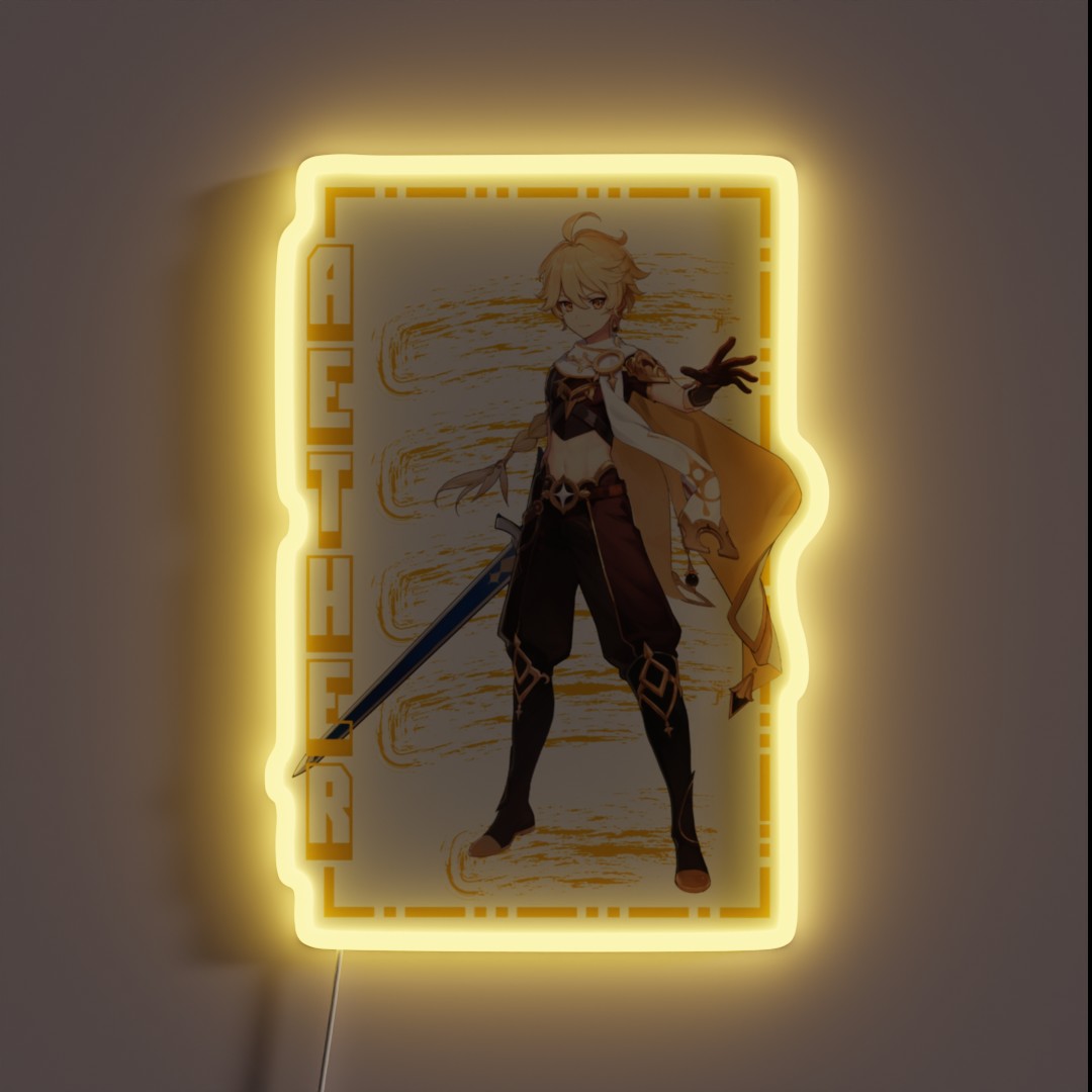 GENSHIN IMPACT AETHER RGB Neon Sign GENSHIN IMPACT AETHER RGB Neon Sign