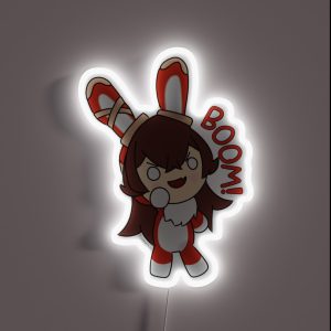 Genshin Impact Amber Doll RGB Neon Sign Genshin Impact Amber Doll RGB Neon Sign