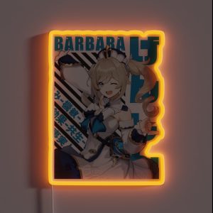 Genshin Impact Barbara RGB Neon Sign Genshin Impact Barbara RGB Neon Sign