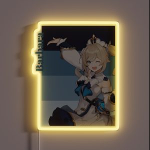 Genshin Impact Barbara RGB Neon Sign