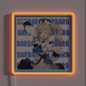 Genshin Impact Barbara RGB Neon Sign