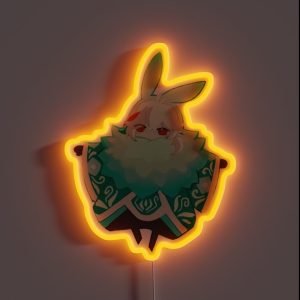 Genshin Impact Chibi Kazuha RGB Neon Sign Genshin Impact Chibi Kazuha RGB Neon Sign
