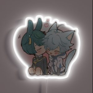 Genshin Impact Chibi Xingyun RGB Neon Sign Genshin Impact Chibi Xingyun RGB Neon Sign
