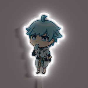 Genshin Impact Chongyun Chibi RGB Neon Sign Genshin Impact Chongyun Chibi RGB Neon Sign