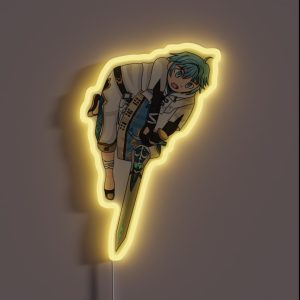 Genshin Impact Chongyun Full Body RGB Neon Sign