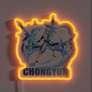 Genshin Impact Chongyun New Edition RGB Neon Sign Genshin Impact Chongyun New Edition RGB Neon Sign