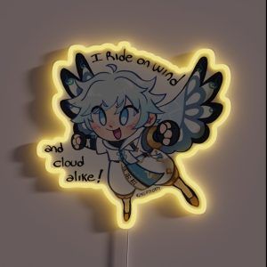 Genshin Impact Chongyun RGB Neon Sign Genshin Impact Chongyun RGB Neon Sign