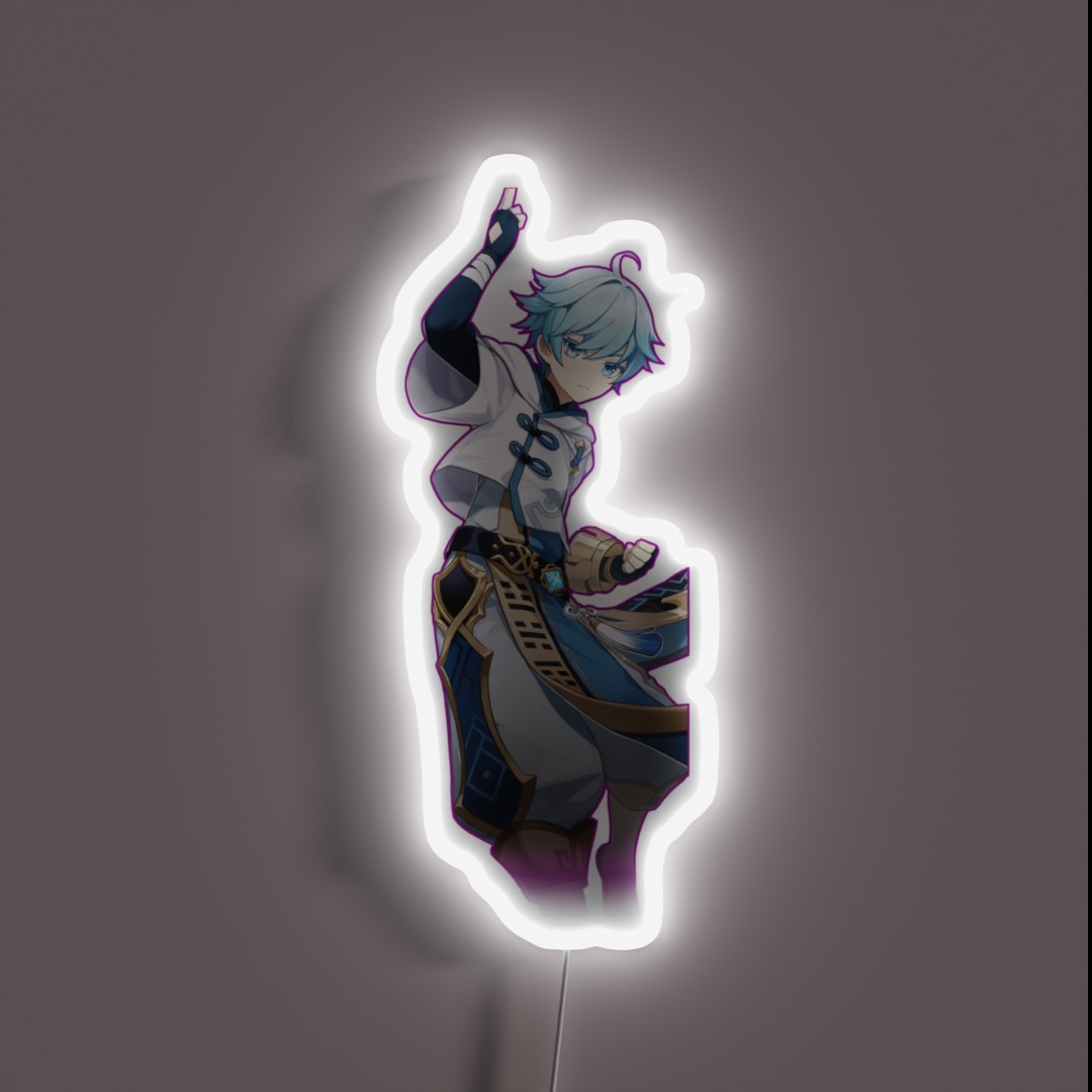 Genshin Impact Chongyun RGB Neon Sign Genshin Impact Chongyun RGB Neon Sign