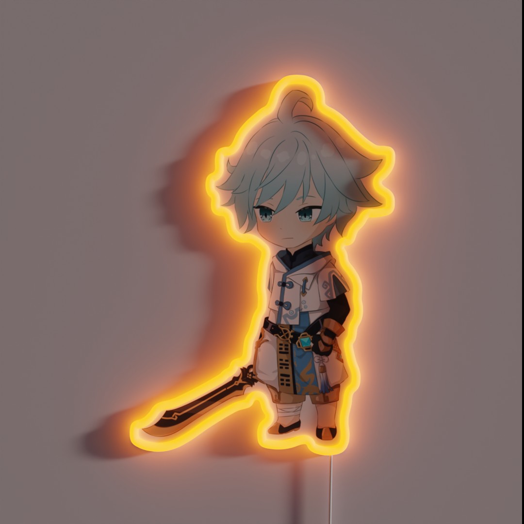 Genshin Impact Chongyun RGB Neon Sign Genshin Impact Chongyun RGB Neon Sign