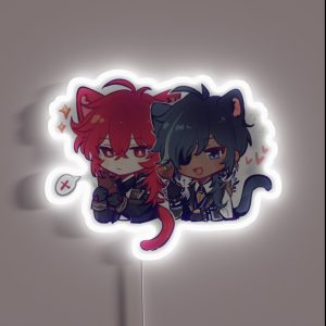 Genshin Impact Diluc And Kaeya Catboy Diluc Catboy Kaeya Genshin Impact Fanart Kaeluc Diluc X Kaeya Genshin Merch RGB Neon Sign Genshin Impact Diluc And Kaeya Catboy Diluc Catboy Kaeya Genshin Impact Fanart Kaeluc Diluc X Kaeya Genshin Merch RGB Neon Sign