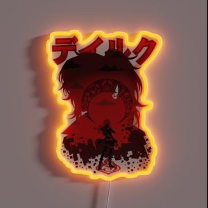 GENSHIN IMPACT DILUC RGB Neon Sign