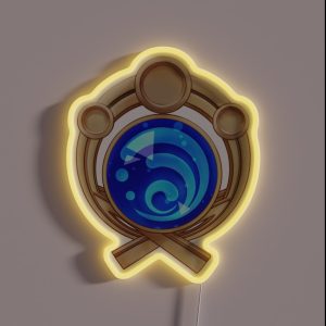 Genshin Impact Inazuma Hydro Vision RGB Neon Sign Genshin Impact Inazuma Hydro Vision RGB Neon Sign