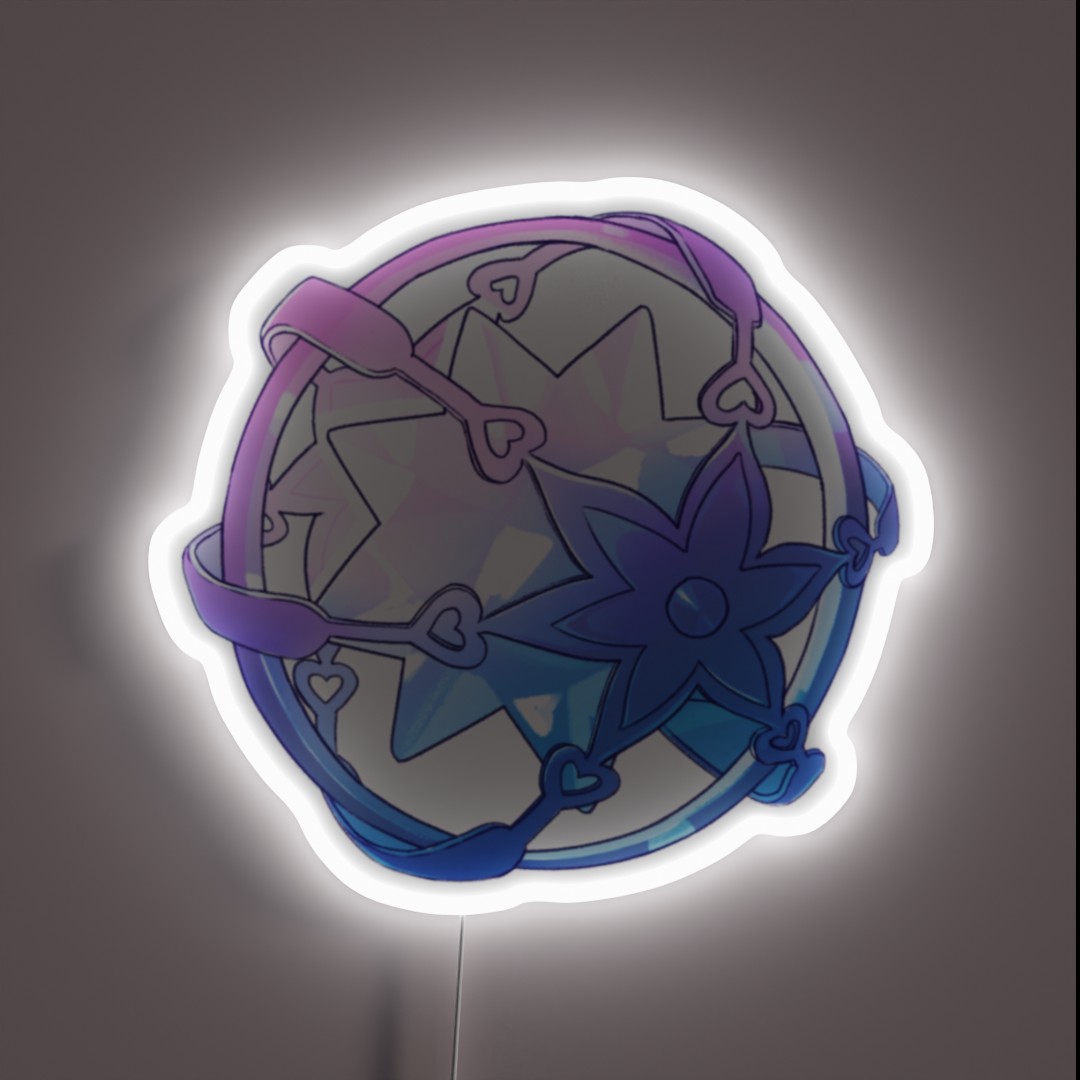 Genshin Impact Intertwined Fate Wish Item RGB Neon Sign Genshin Impact Intertwined Fate Wish Item RGB Neon Sign