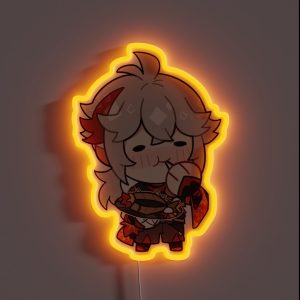 Genshin Impact Kaedehara Kazuha RGB Neon Sign