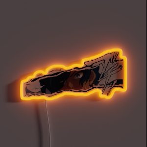 Genshin Impact Kaeya Cut In RGB Neon Sign