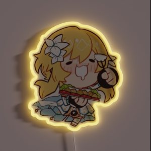 Genshin Impact Lumine RGB Neon Sign