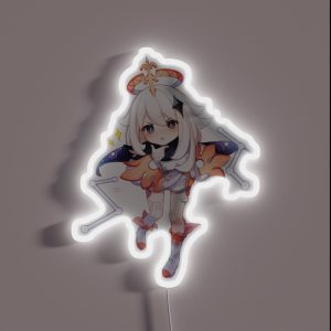 Genshin Impact Paimon RGB Neon Sign