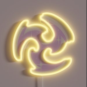 Genshin Impact Pastel Electro RGB Neon Sign