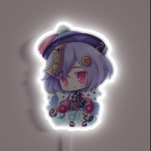 Genshin Impact Qiqi RGB Neon Sign Genshin Impact Qiqi RGB Neon Sign