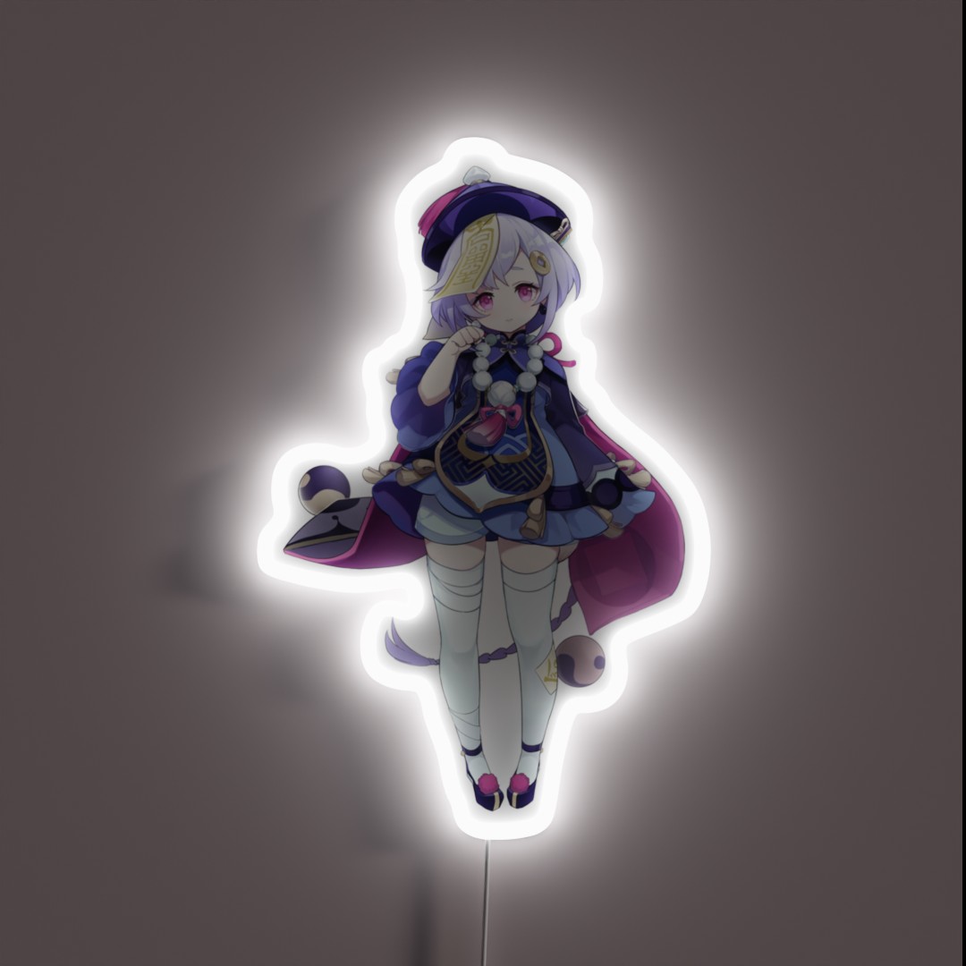 Genshin Impact Qiqi RGB Neon Sign Genshin Impact Qiqi RGB Neon Sign