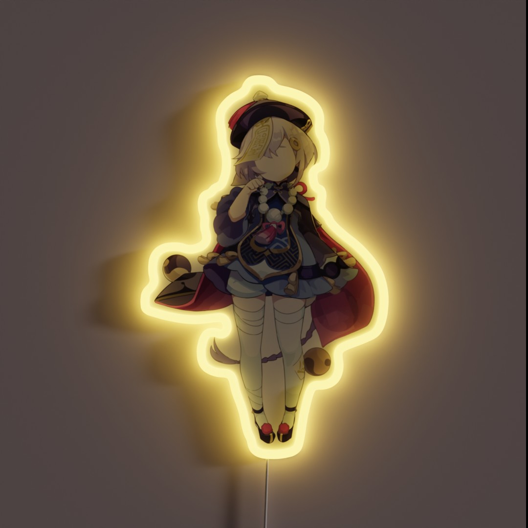 Genshin Impact Qiqi RGB Neon Sign Genshin Impact Qiqi RGB Neon Sign