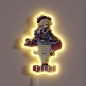Genshin Impact Qiqi RGB Neon Sign Genshin Impact Qiqi RGB Neon Sign