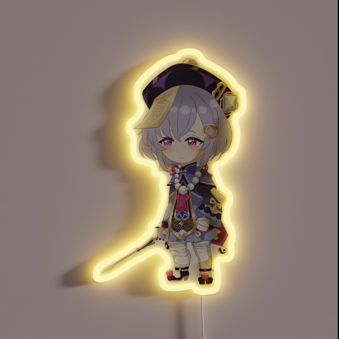Genshin Impact Qiqi RGB Neon Sign Genshin Impact Qiqi RGB Neon Sign
