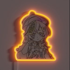 Genshin Impact Qiqi RGB Neon Sign Genshin Impact Qiqi RGB Neon Sign