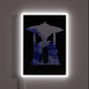 Genshin Impact Scaramouche Negative Illusion RGB Neon Sign Genshin Impact Scaramouche Negative Illusion RGB Neon Sign