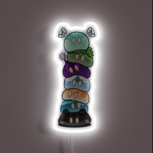 Genshin Impact Slime Tower RGB Neon Sign