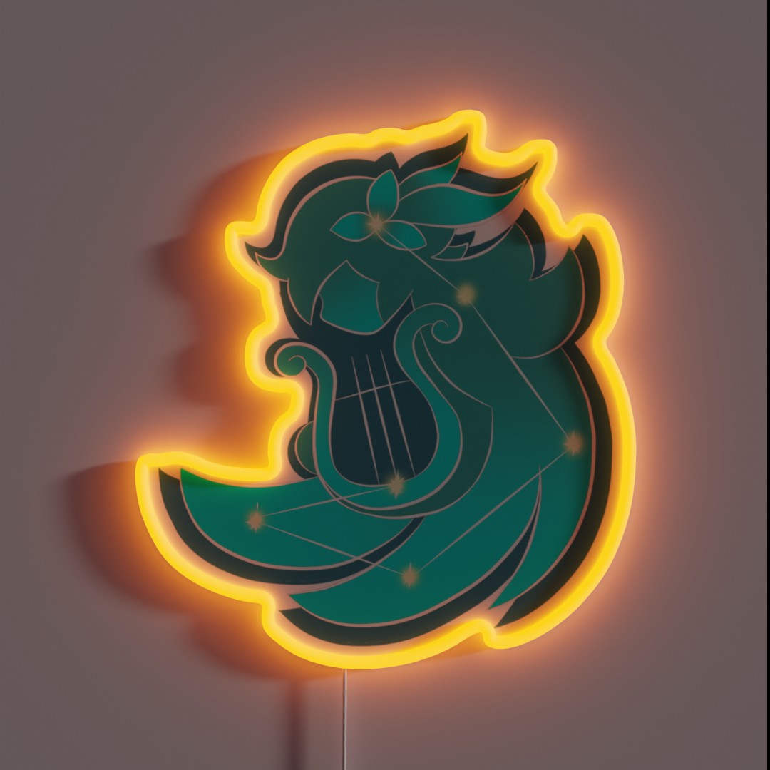 Genshin Impact Venti Constellation RGB Neon Sign Genshin Impact Venti Constellation RGB Neon Sign