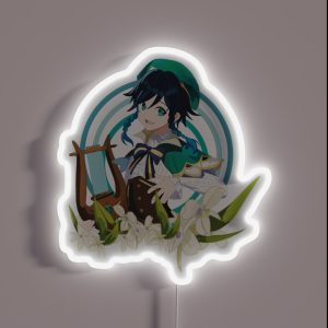Genshin Impact Venti RGB Neon Sign Genshin Impact Venti RGB Neon Sign