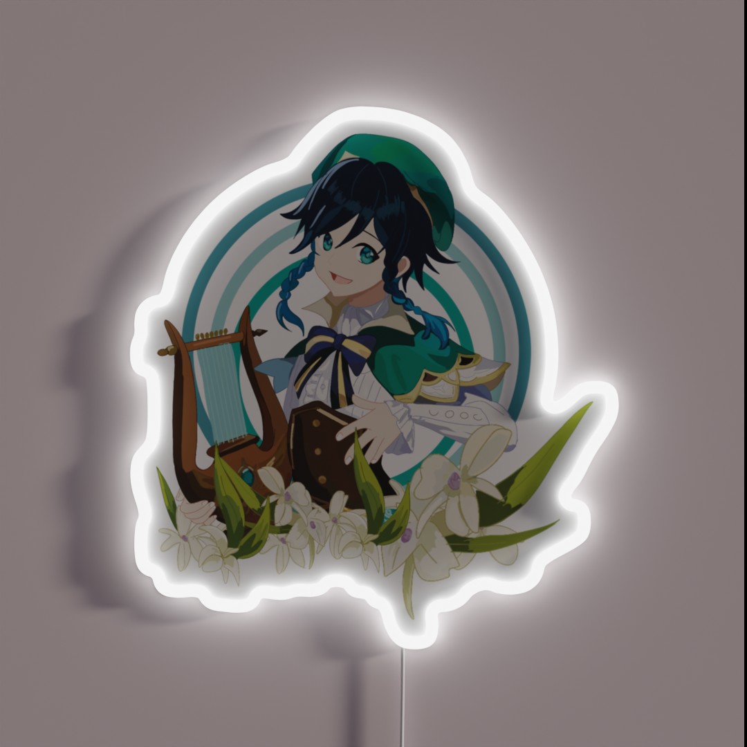 Genshin Impact Venti RGB Neon Sign Genshin Impact Venti RGB Neon Sign