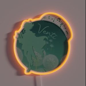 Genshin Impact Venti RGB Neon Sign Genshin Impact Venti RGB Neon Sign