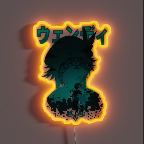 GENSHIN IMPACT VENTI RGB Neon Sign