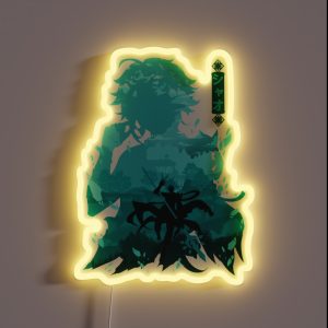 GENSHIN IMPACT XIAO NEGATIVE SPACE RGB Neon Sign GENSHIN IMPACT XIAO NEGATIVE SPACE RGB Neon Sign