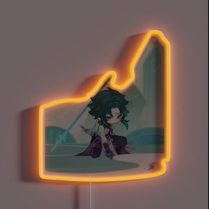 Genshin Impact Xiao RGB Neon Sign