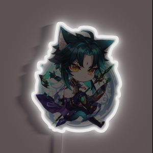 Genshin Impact Xiao RGB Neon Sign
