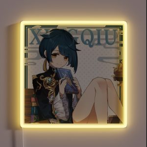 Genshin Impact Xingqiu Birthday Official Artwork 2020 RGB Neon Sign