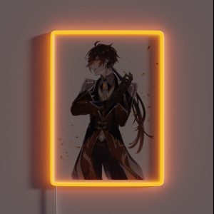 Genshin Impact Zhongli RGB Neon Sign