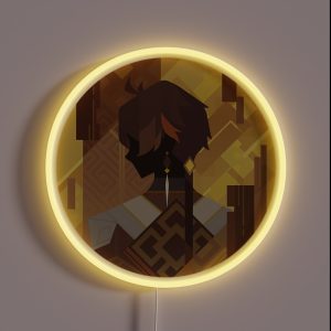 Genshin Impact Zhongli RGB Neon Sign