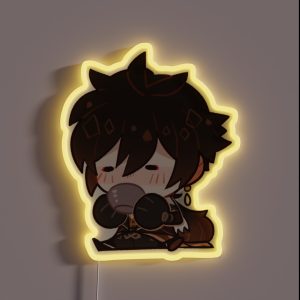 Genshin Impact Zhongli RGB Neon Sign Genshin Impact Zhongli RGB Neon Sign
