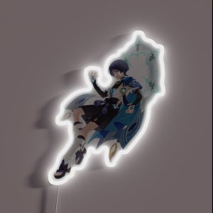 Genshin The Wanderer Power Surge RGB Neon Sign Genshin The Wanderer Power Surge RGB Neon Sign